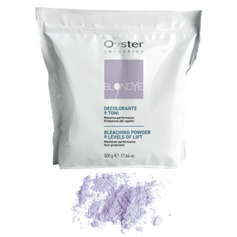 Blondye Deco 9 szőkítőpor 9 tónus világosítással és lila pigmentekkel a nem kívánt sárgás árnyalatok ellen