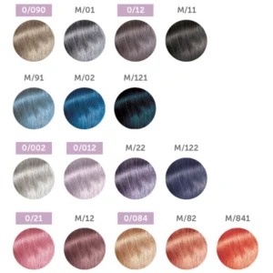 Blondye Toner professzionális szőkítés utáni árnyaló színskála